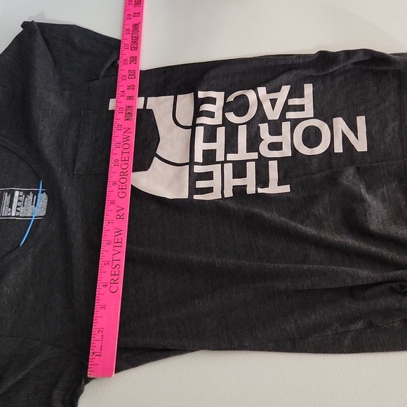 The North Face Womens Shirt Size S Heather Dark Gray - Picture 7 of 8